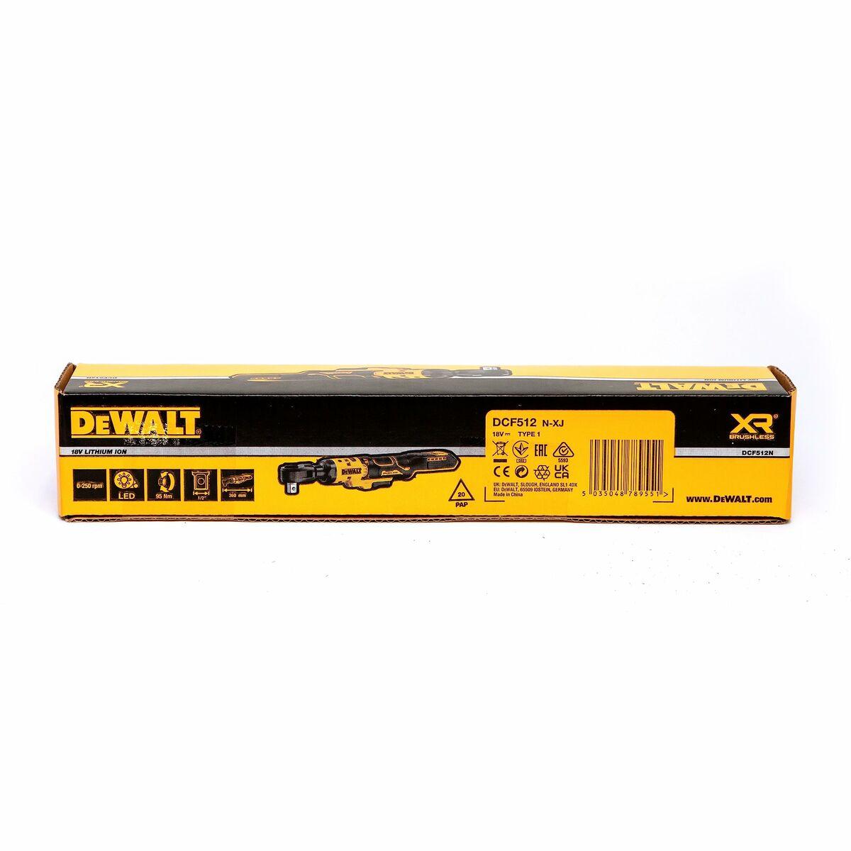 Chiave a cricchetto Dewalt DCF512N 1/2" Metallo