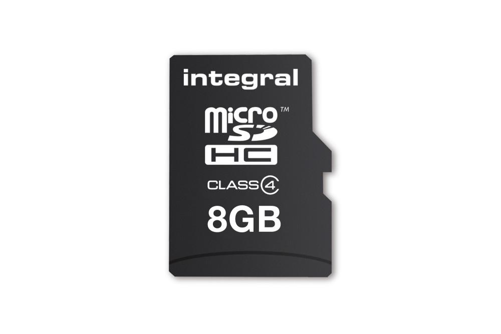 MICRO SDHC CARD CLASS 4 8GB