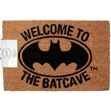 Zerbino Pyramid DC Comics Batman Benvenuti nella Batcaverna - Realizzato in fibra di cocco con base in PVC - Dimensioni 60x40 cm
