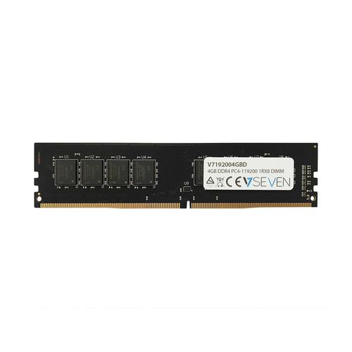 V7 4GB DDR4 PC4-19200 - 2400MHz DIMM Modulo di memoria - V7192004GBD (4GB DDR4 2400MHZ CL17 NON ECC - DIMM PC4-19200 12V)