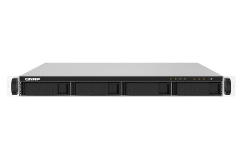QNAP TS-432PXU NAS Rack (1U) Collegamento ethernet LAN Alluminio, Nero AL324