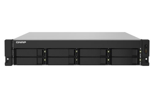 QNAP TS-832PXU-4G NAS Armadio 2U Collegamento ethernet LAN Alluminio Nero AL324 (QNAP TS-832PXU-4G 144TB Seagate Exos 8-Bay qua