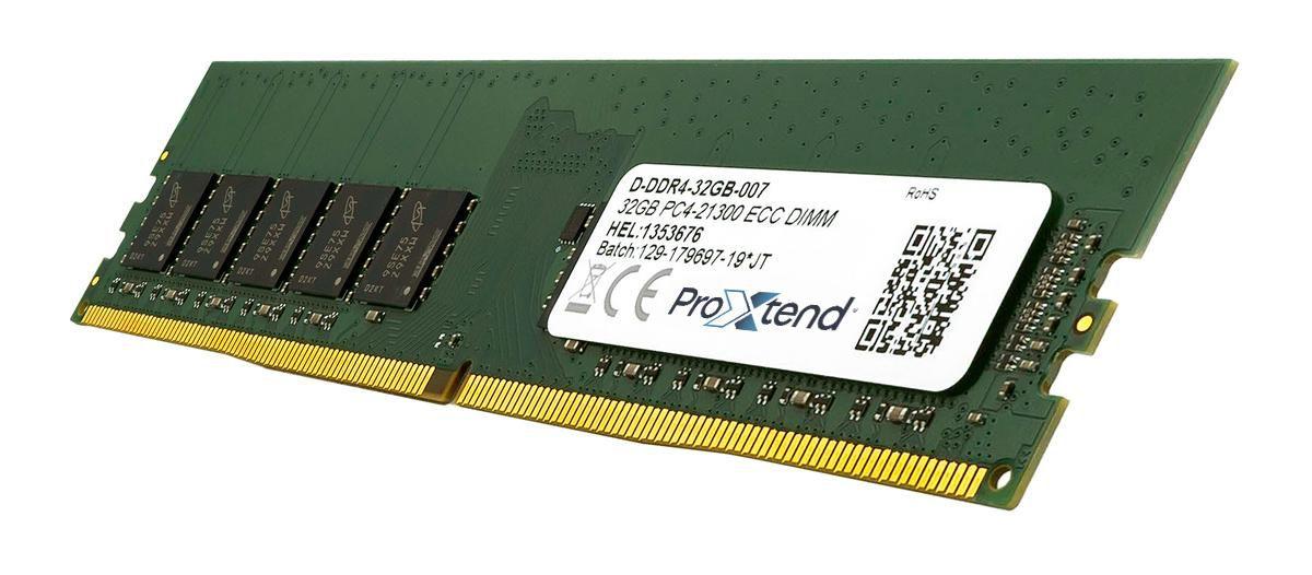32GB DDR4 PC4-21300 2666MHz...