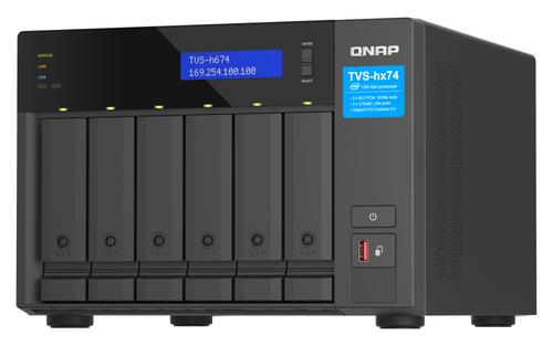 QNAP TVS-h674 NAS Tower Collegamento ethernet LAN Nero i5-12400