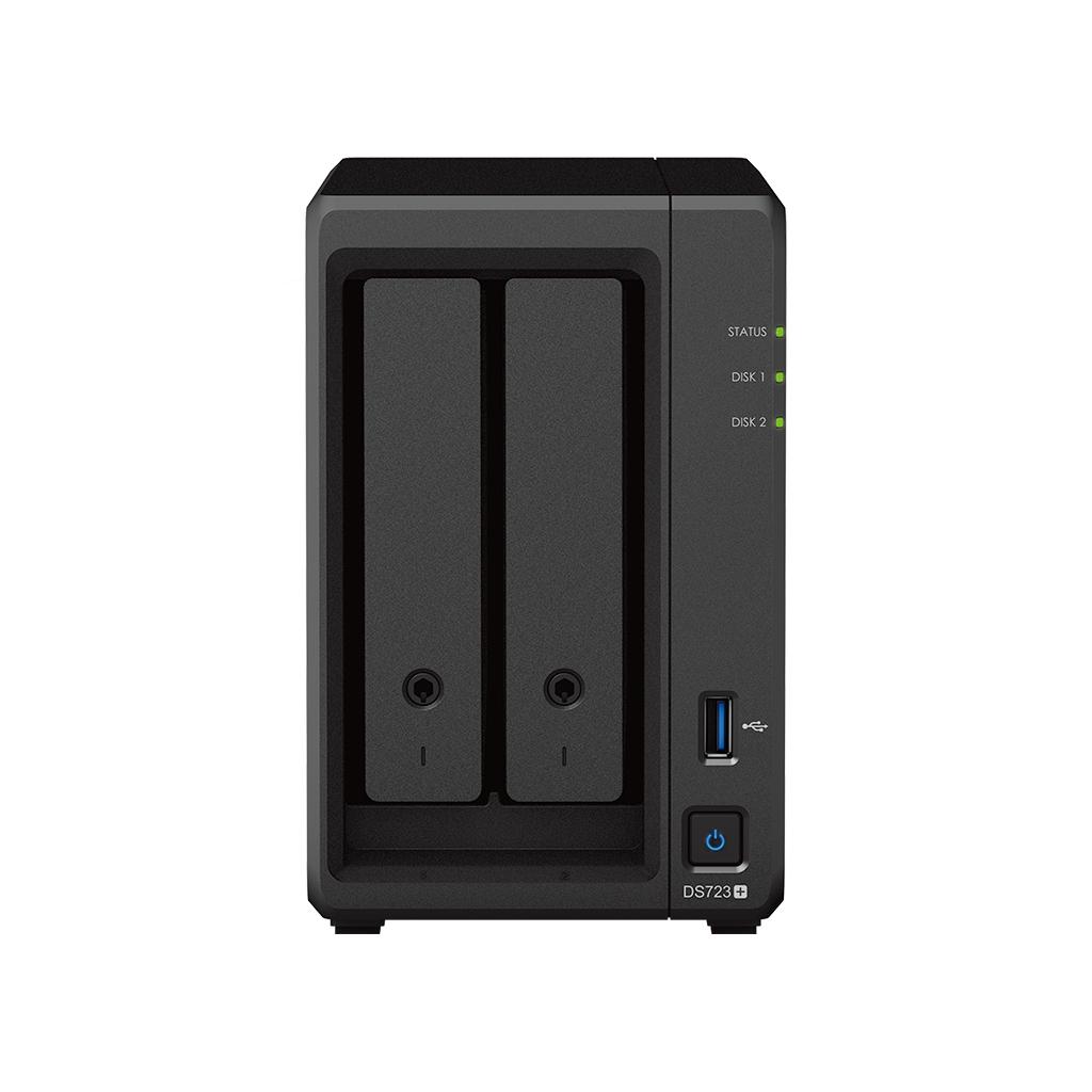 QNAP DS723 NAS Desktop Collegamento ethernet LAN Nero R1600