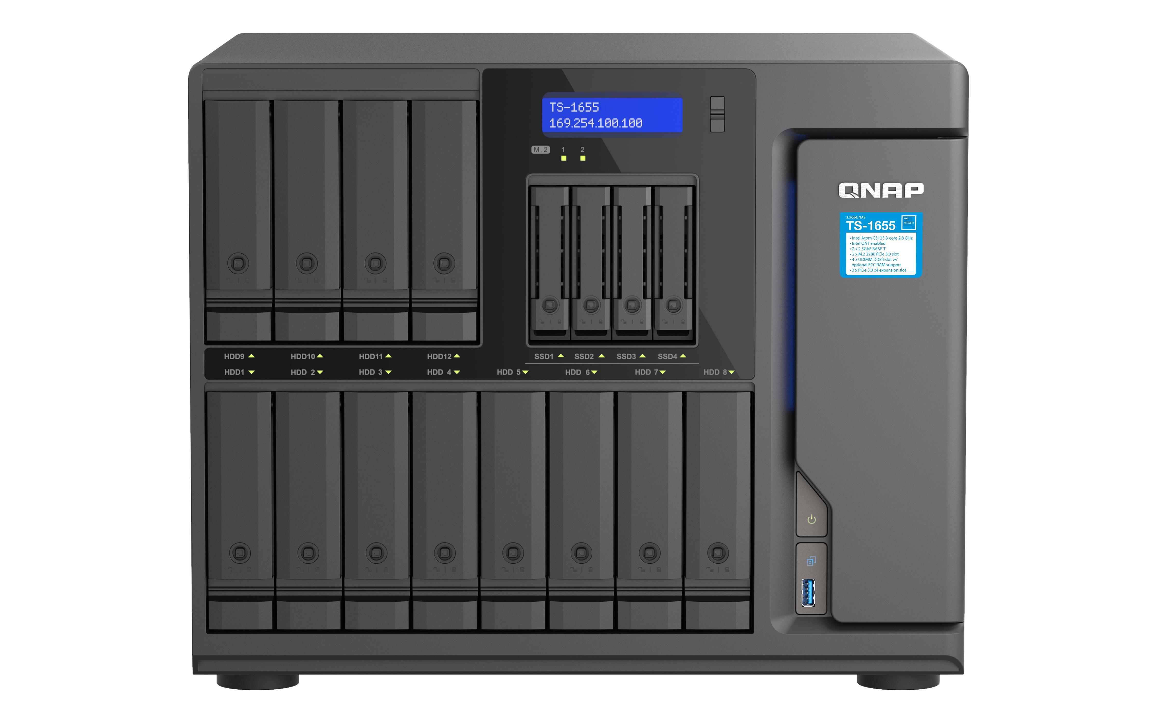 QNAP TS-1655 NAS Tower...