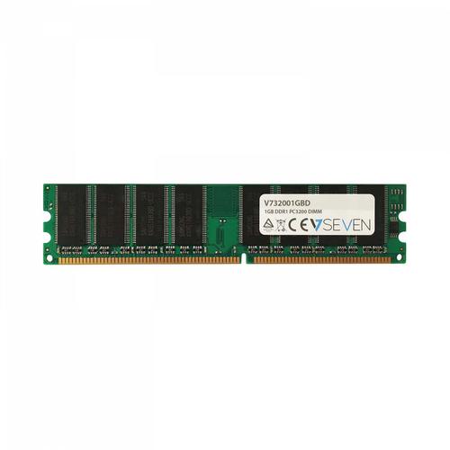 V7 1GB DDR1 PC3200 - 400Mhz DIMM Desktop MÃƒÆ’Ã‚Â³dulo de memoria - V732001GBD (1GB DDR1 400MHZ CL3 NON ECC - DIMM PC