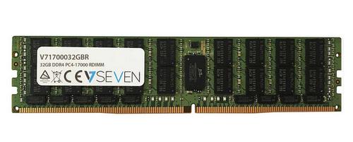 V7 32GB DDR4 PC4-170000 - 2133Mhz SERVER REG Server MÃƒÆ’Ã‚Â³dulo de memoria - V71700032GBR (32GB DDR4 2133MHZ CL15 E