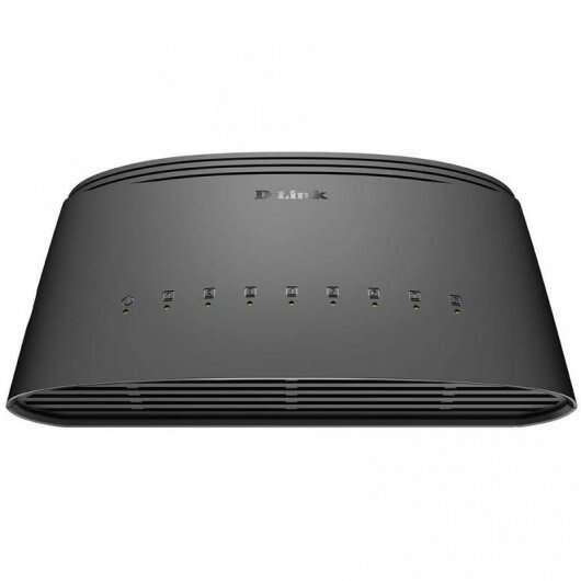 D-Link DGS-1008D/E switch di rete Non gestito Gigabit Ethernet (10/100/1000) Nero