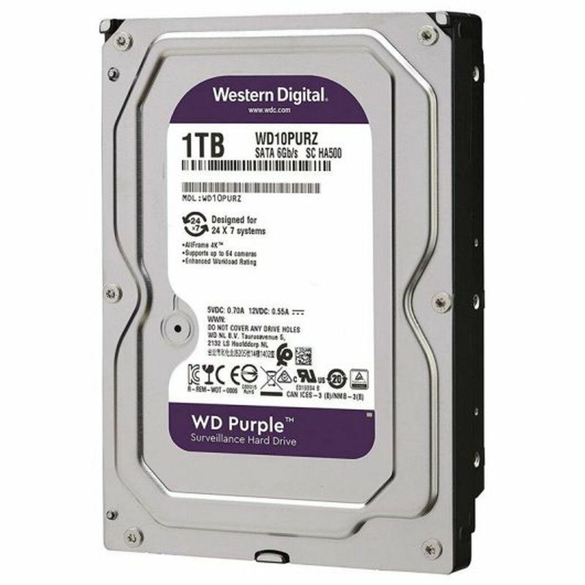 Purple digitale occidentale 3,5 "1000 GB Serial ATA III