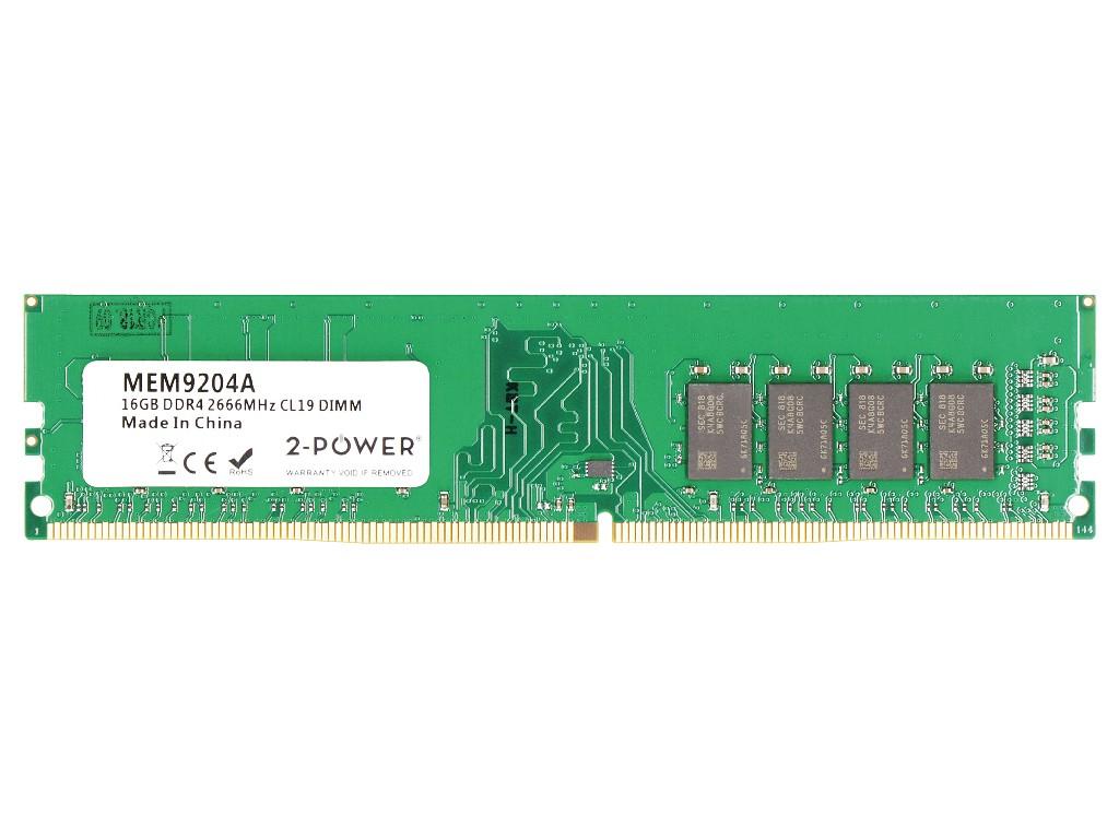 2-Power 2P-KCP426ND8/16 memoria 16 GB 1 x 16 GB DDR4 2666 MHz (16GB DDR4 2666MHz ECC CL19 UDIMM)
