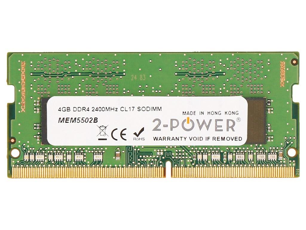 2-Power 2P-Z4Y84ETAC3 memoria 4 GB 1 x 4 GB DDR4 2400 MHz (4GB DDR4 2400MHz CL17 SODIMM)