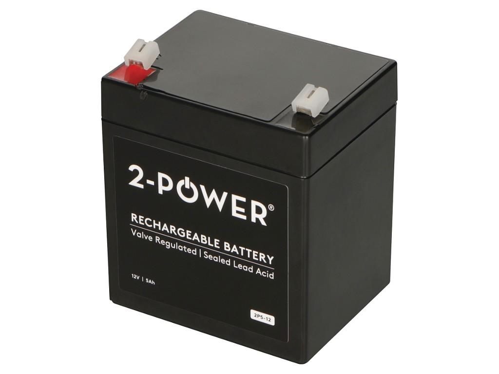 2-Power 12V 5Ah VRLA Security Battery