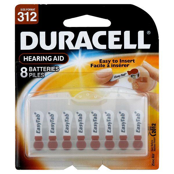 Duracell Hearing Aid Battery 8 x 6 Pack
