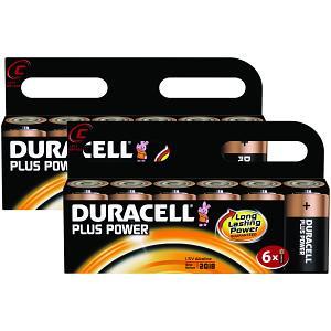 Duracell Plus C Size 12 Pack