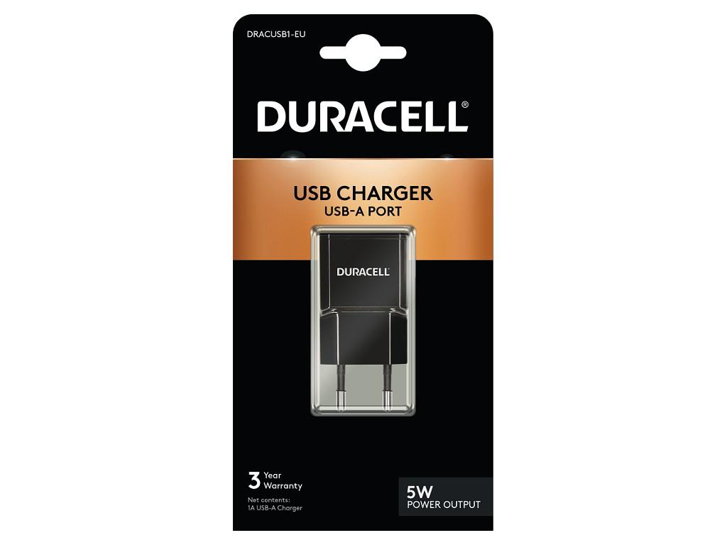 Duracell 1A USB Smartphone Wall Charger