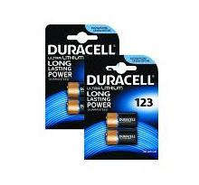 DL123/CR123A Lithium Battery - 4 Pack