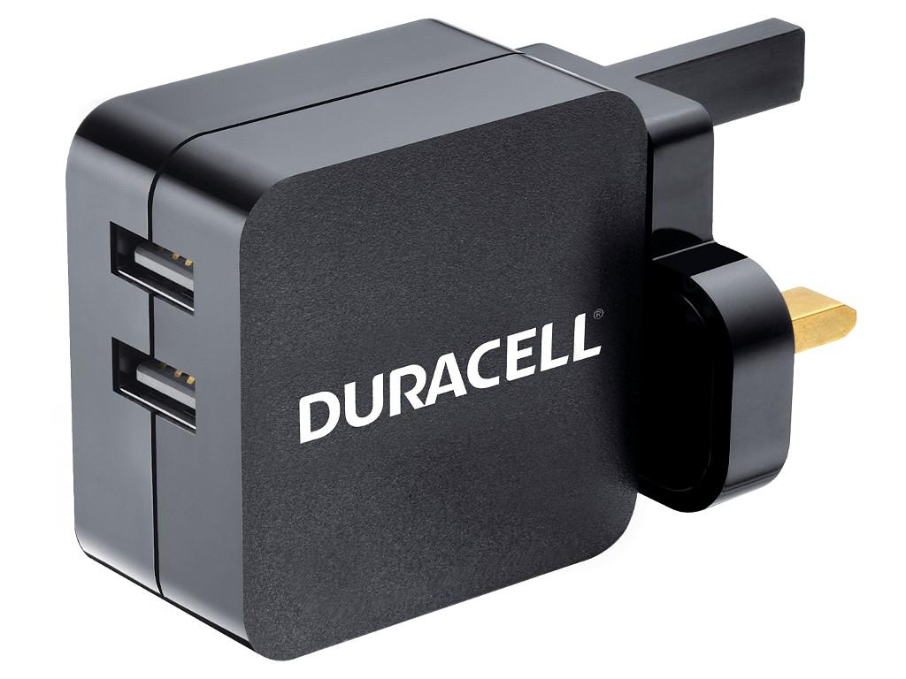 Duracell 2x2.4A USB Phone/Tablet Charger