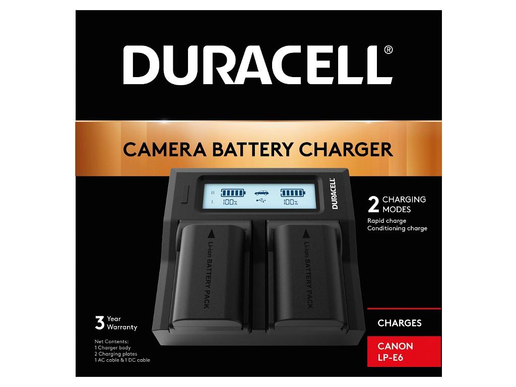 Duracell LED Dual DSLR Battery Charger