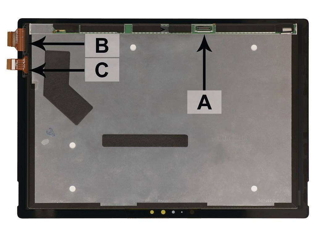 2-Power SCR0671A ricambio per laptop Display (12.3 2736x1824 QSXGA LED Glossy)