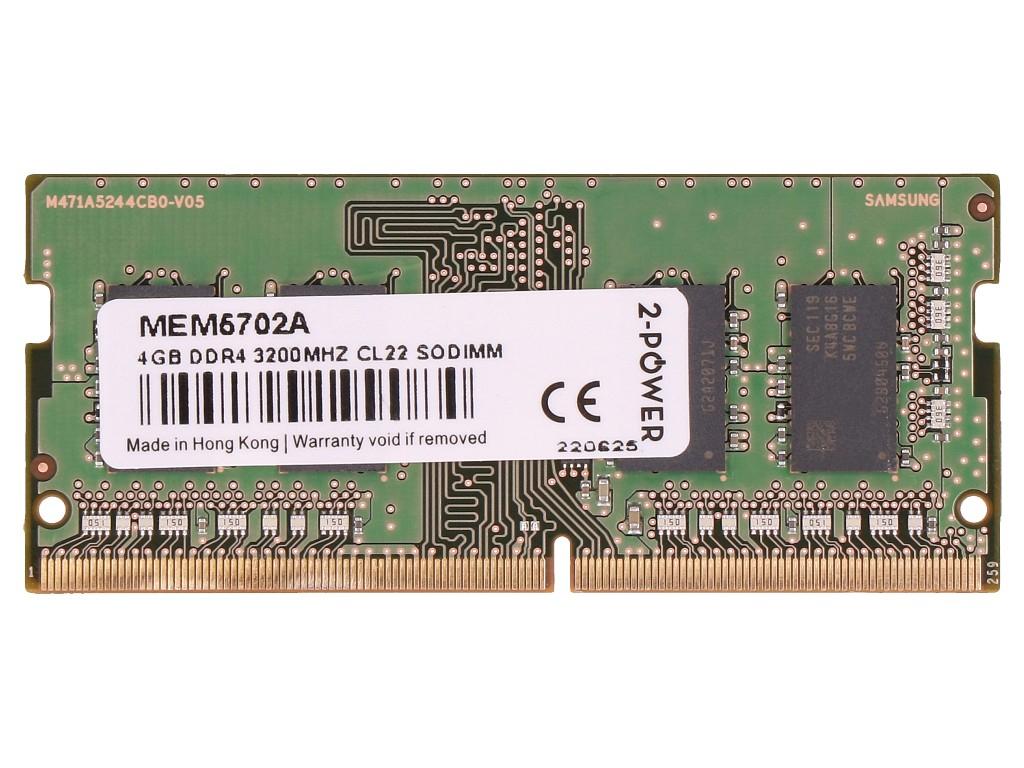 2-Power MEM5702A memoria 4 GB 1 x 4 GB DDR4 3200 MHz