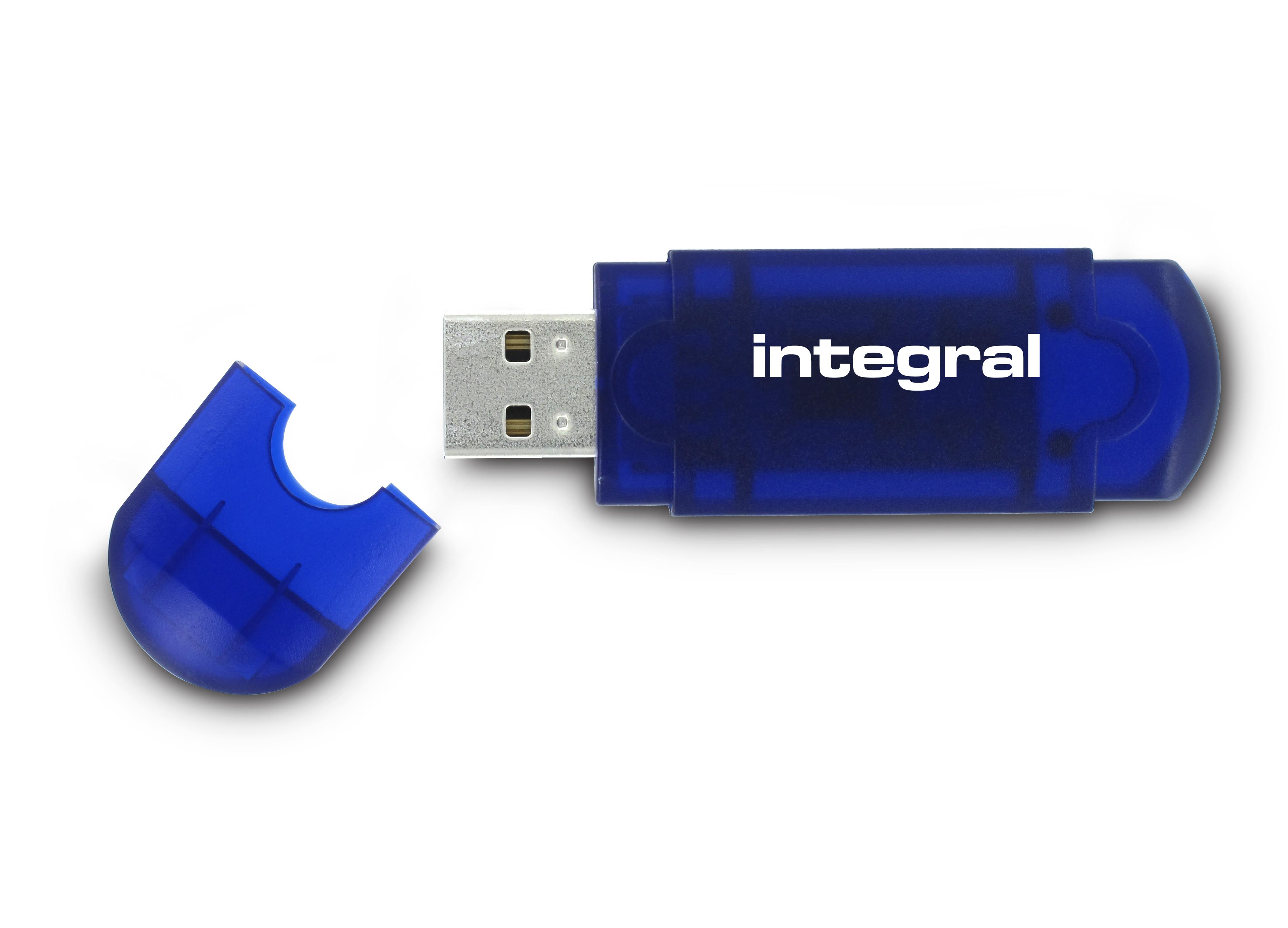 Integral 32GB USB2.0 DRIVE EVO BLUE unità flash USB USB tipo A 2.0 Blu