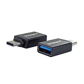 Integral INADUSB3.0ATOCTW adattatore per inversione del genere dei cavi USB Type-A USB tipo-C Nero (USB3.0 TYPE-A TO TYPE-C CON