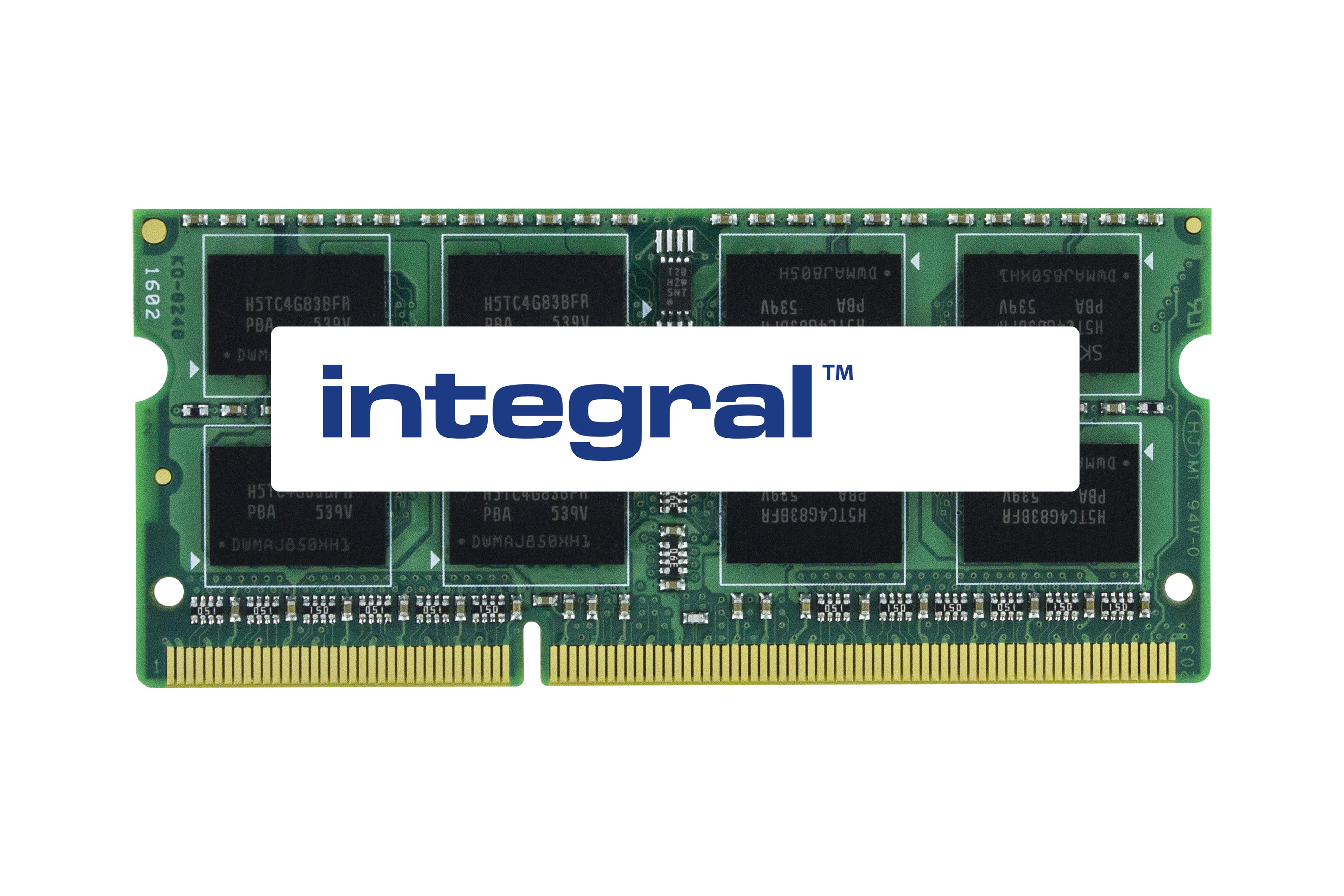 Integral 8GB DDR3 1600MHz NOTEBOOK NON-ECC MEM MODULE 1.35v memoria 1 x 8 GB (8GB LAPTOP RAM MODULE LOW VOLTAGE DDR3 1600MHZ PC