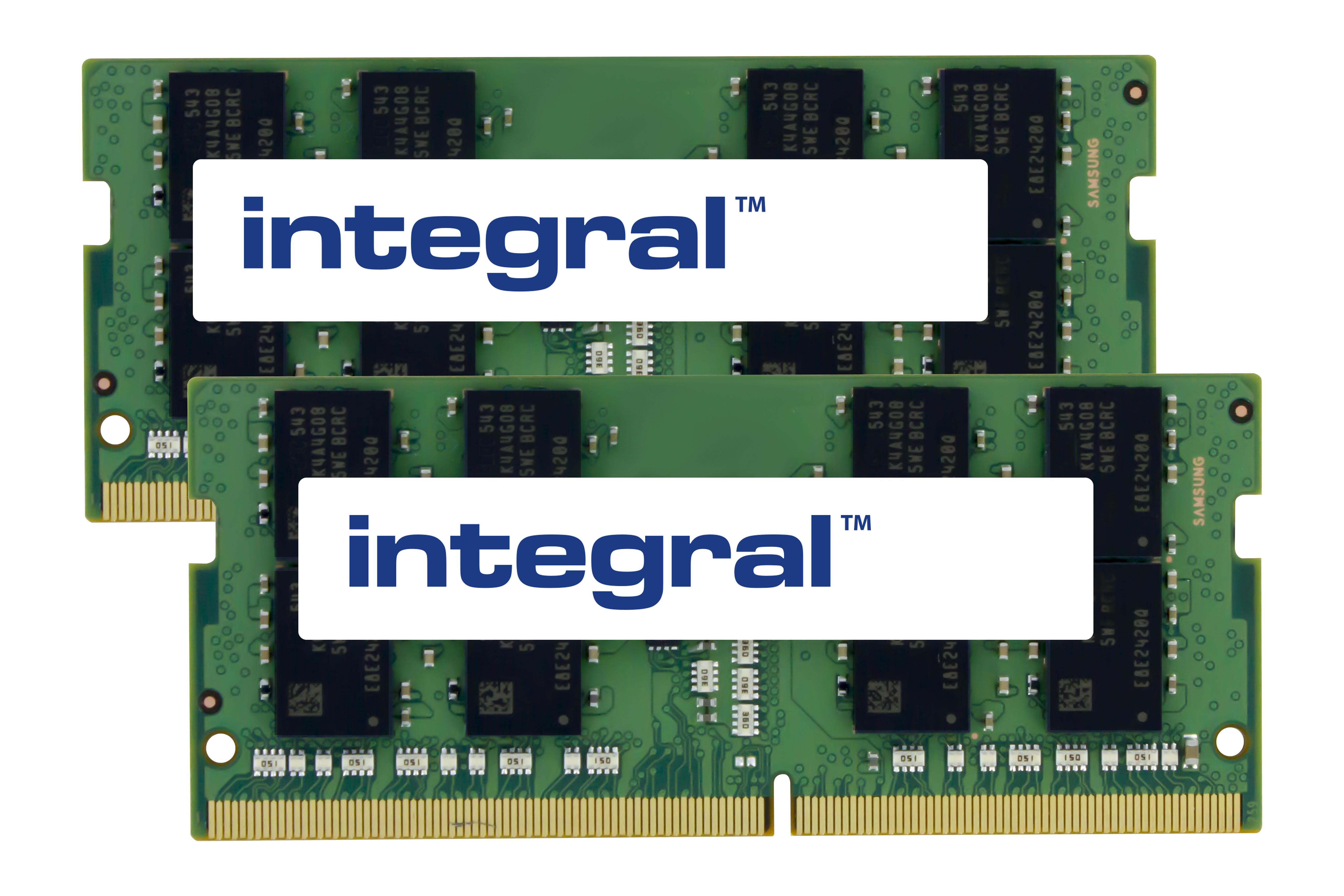 Integral 32GB DDR4 2400MHz NOTEBOOK NON-ECC MEMORY MODULE memoria 2 x 16 GB