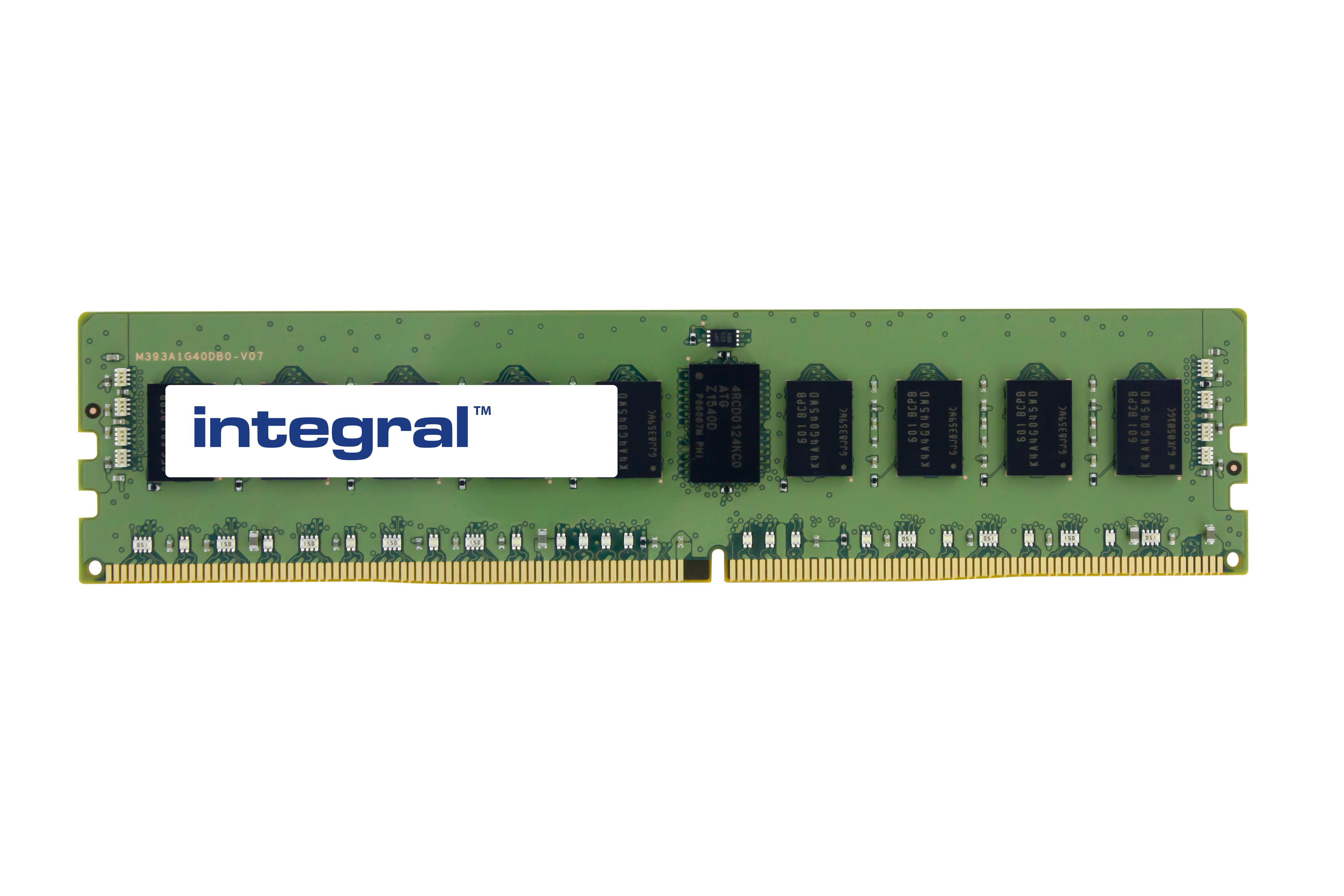 Integral 32GB SERVER RAM MODULE DDR4 2933MHZ PC4-23400 REGISTERED ECC RANK2 1.2V 2GX4 CL21 memoria 1 x 32 GB Data Integrity Che