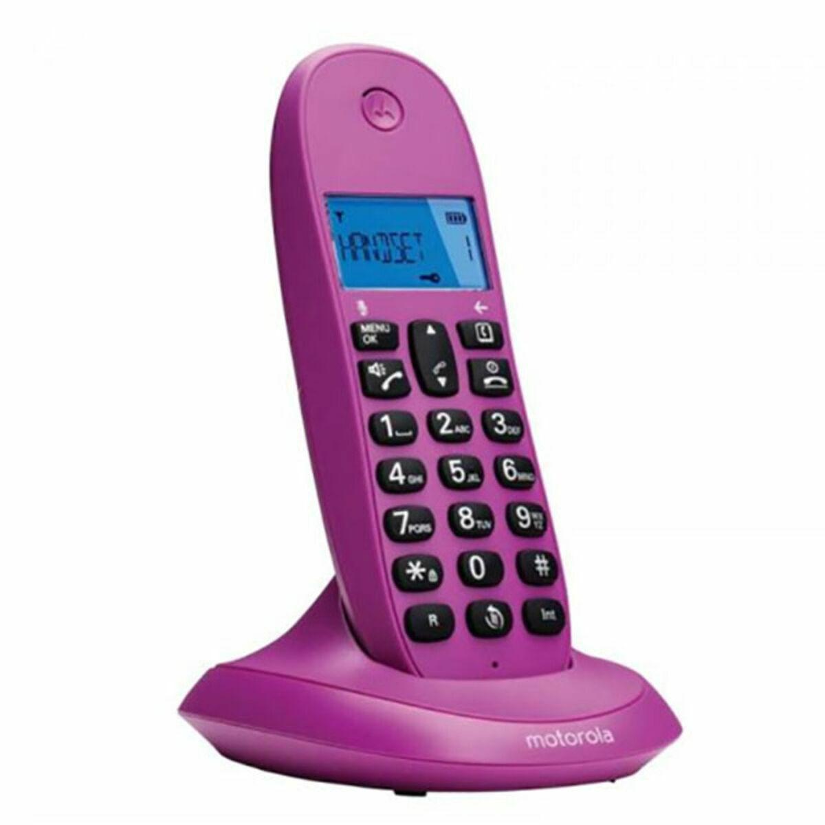 Telefono MOTOROLA C1001 LB+ DECT Viola