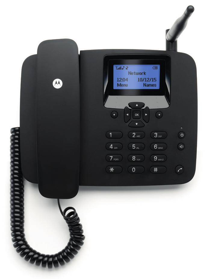 MOTOROLA FW200L Telefono GSM ML ID LCD Negro - Afbeelding 1 van 1