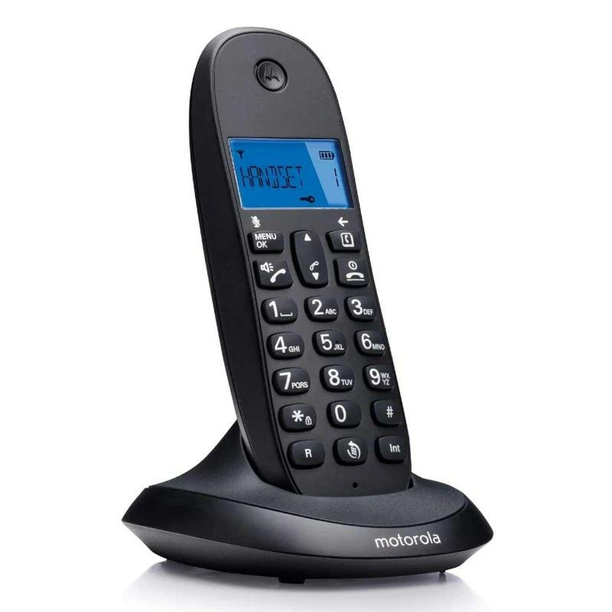 Telefono MOTOROLA C1001 CB+ DECT Nero