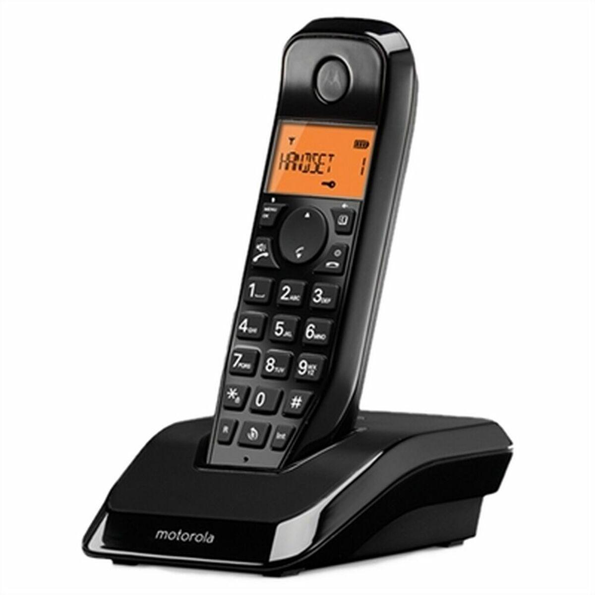 Telefono DECT MOTOROLA S1201 Nero