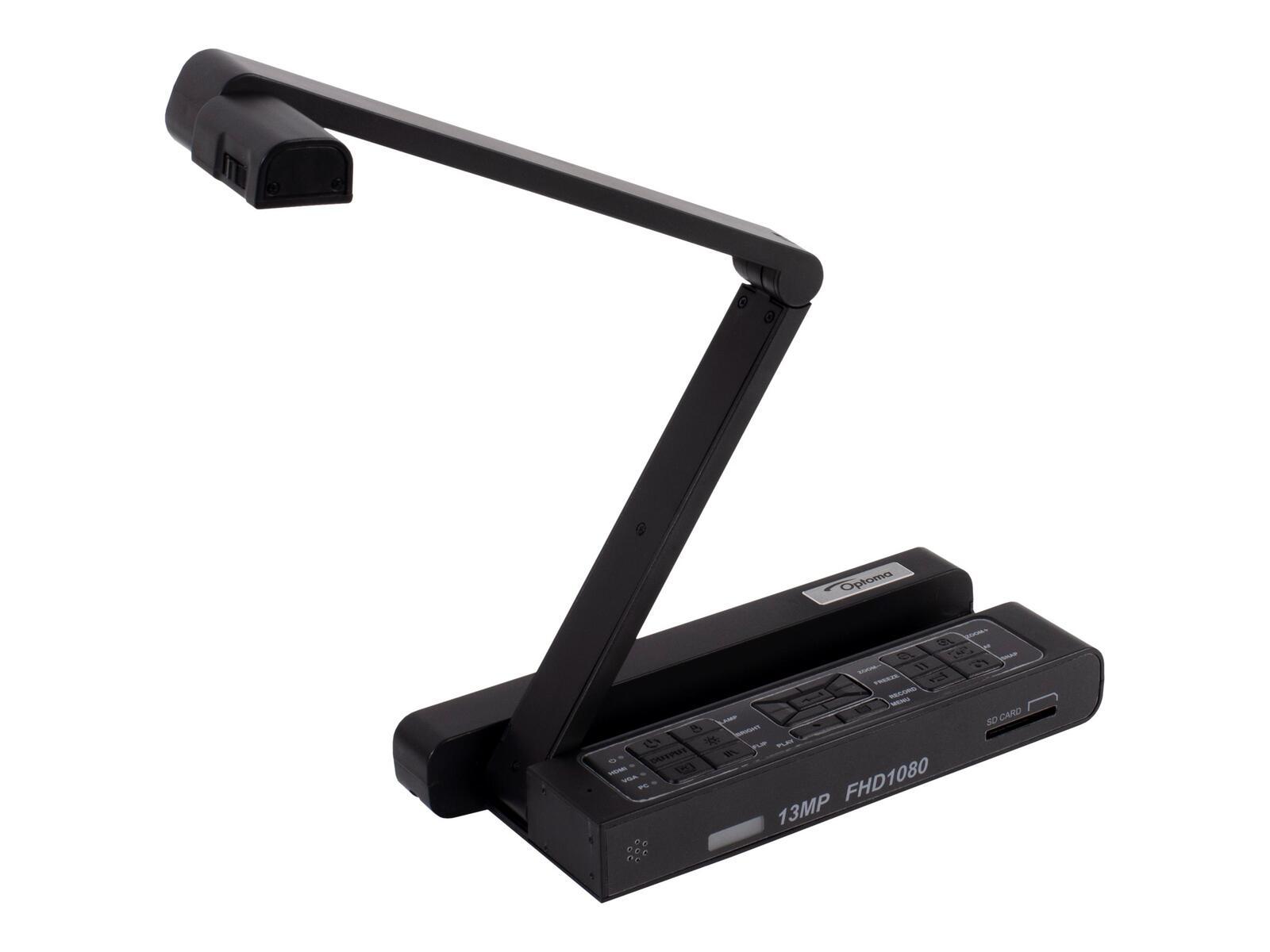 Optoma DC455 fotocamera per documento Nero 254 / 306 mm 1 / 3.06 CMOS USB 2.0 (DC455 - 13MP CAMERA 8X ZOOM)