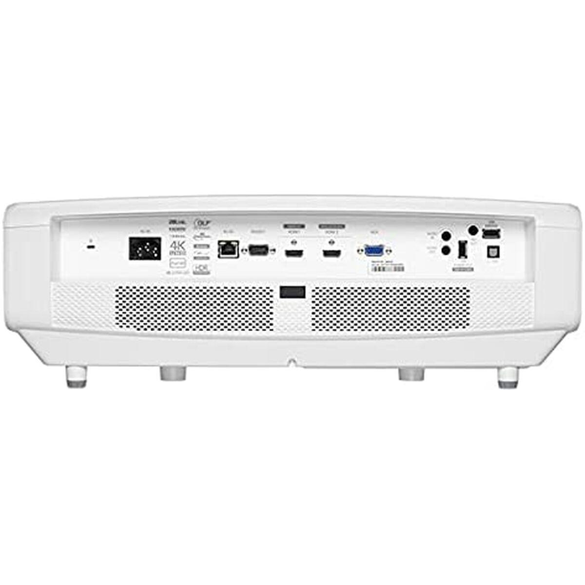 Optoma UHZ65LV DLP Laser Beamer 5000 Lumen (4K UHD HDR HDMI VGA USB MHL LAN Lens-Shift 3D Speaker)