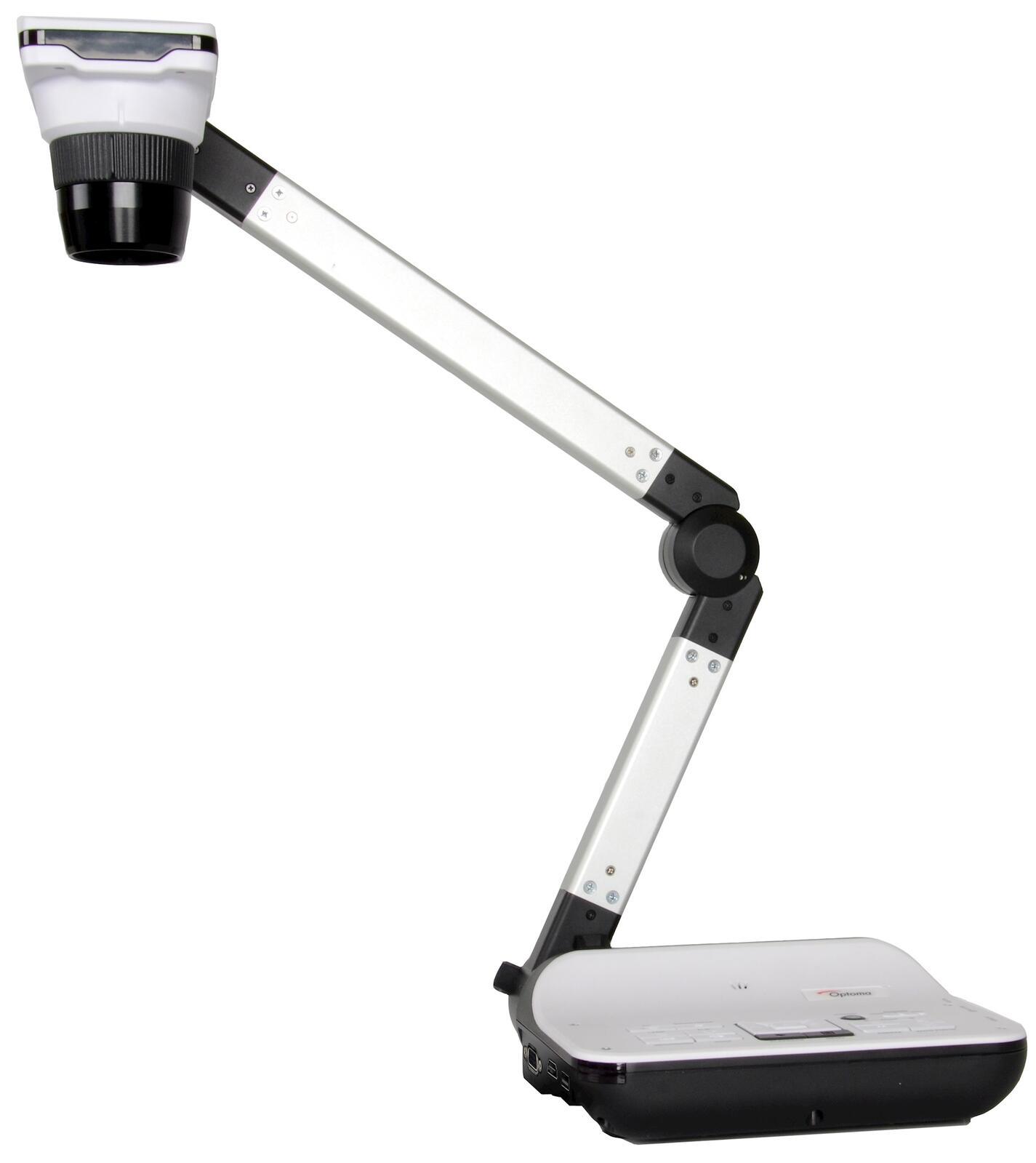 Optoma 8MP CAMERA 136 ZOOM fotocamera per documento Nero Bianco 254 / 32 mm 1 / 3.2 CMOS USB 2.0 (DC556 UHD 4K DOCUMENT CAMERA)
