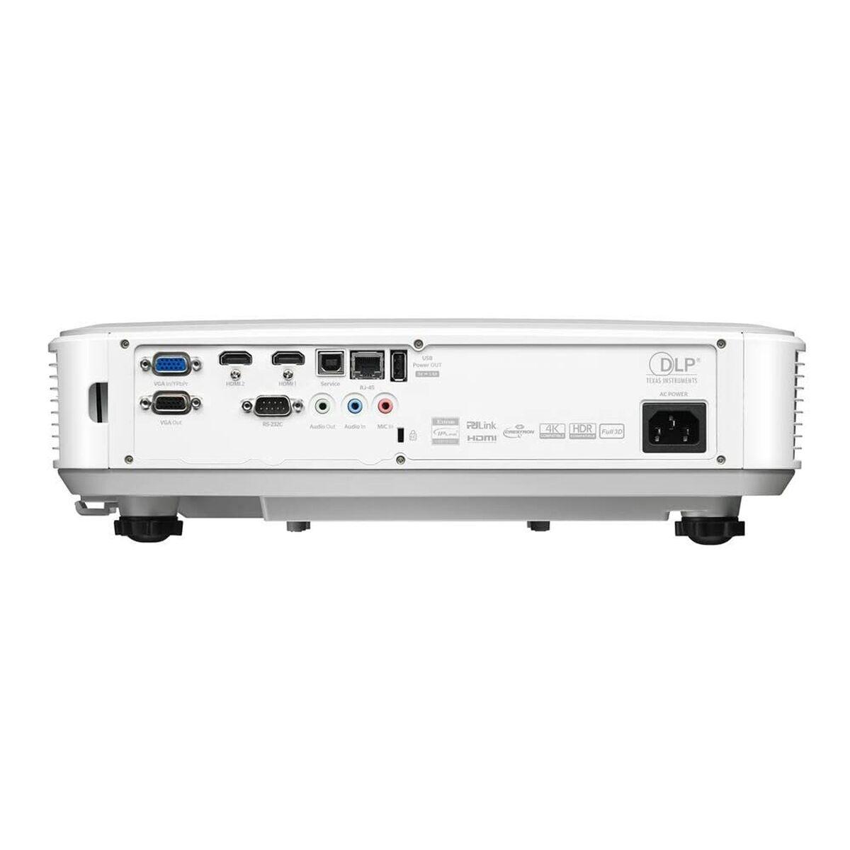 Optoma ZU500USTe videoproiettore Proiettore a raggio ultra corto 5000 ANSI lumen DLP WUXGA 1920x1200 Compatibilit 3D Bianco (Z