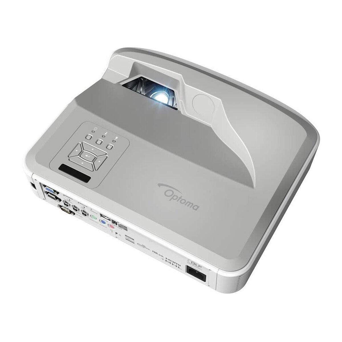 Optoma ZU500USTe videoproiettore Proiettore a raggio ultra corto 5000 ANSI lumen DLP WUXGA 1920x1200 Compatibilit 3D Bianco (Z