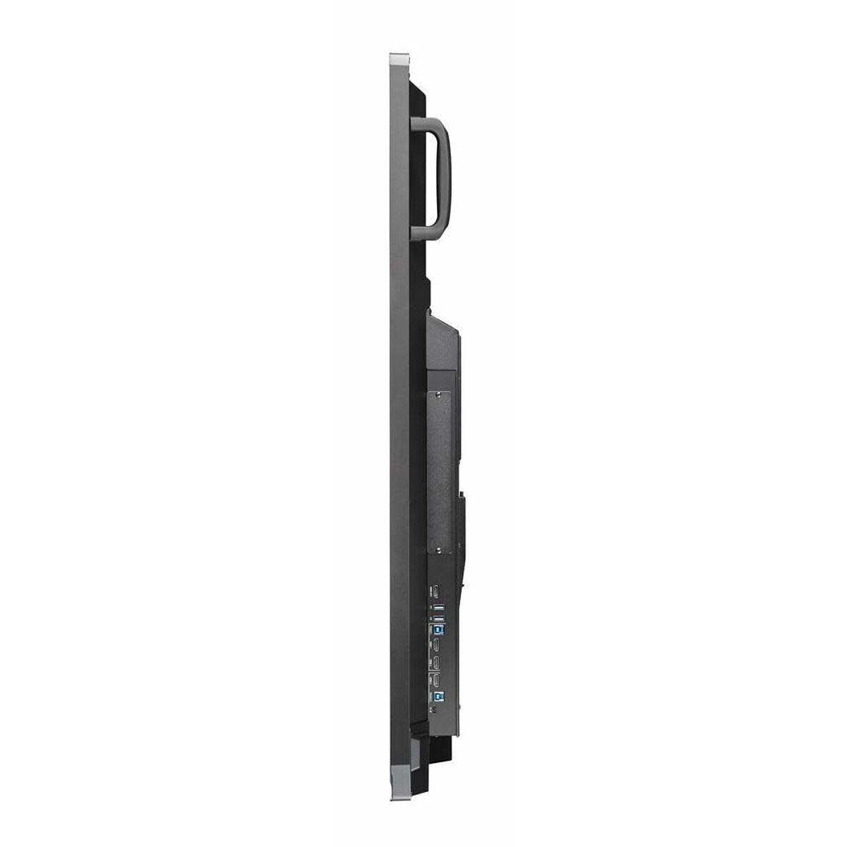 OPTOMA 5752RK 75P ENI 4K UHD 3840X2160 MULTITOUCH 20PTS 400CD/M2 8GO/64GO 6MS ANGLE OF VISION 178 PEN HOLDER USB TYPE C