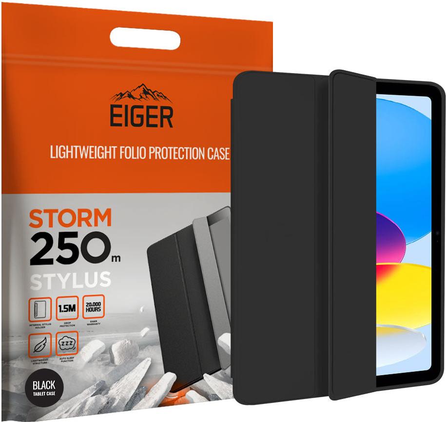 EIGER EGSR00136 custodia protettiva per tablet 277 cm (109") Folio Nero (EGSR00136)