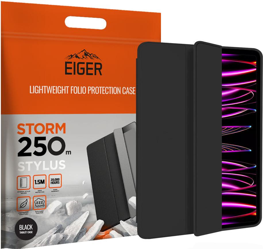 EIGER EGSR00140 Custodia protettiva per tablet 328 cm (129") Folio Nero (EGSR00140)