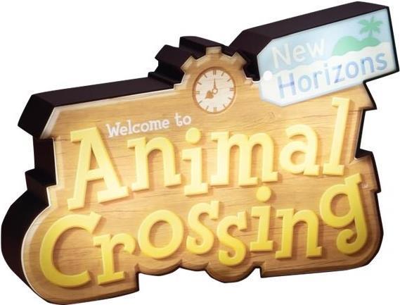 ANIMAL CROSSING LOGO LIGHT