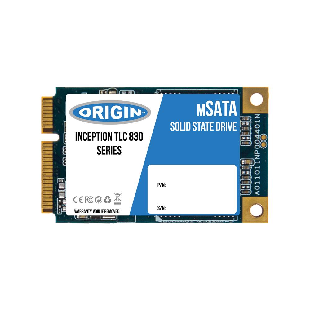 Origin Storage OTLC1TB3DMSATA drives allo stato solido 1 TB mSATA Serial ATA III 3D TLC (Inception TLC830 Pro Series 1TB MSATA
