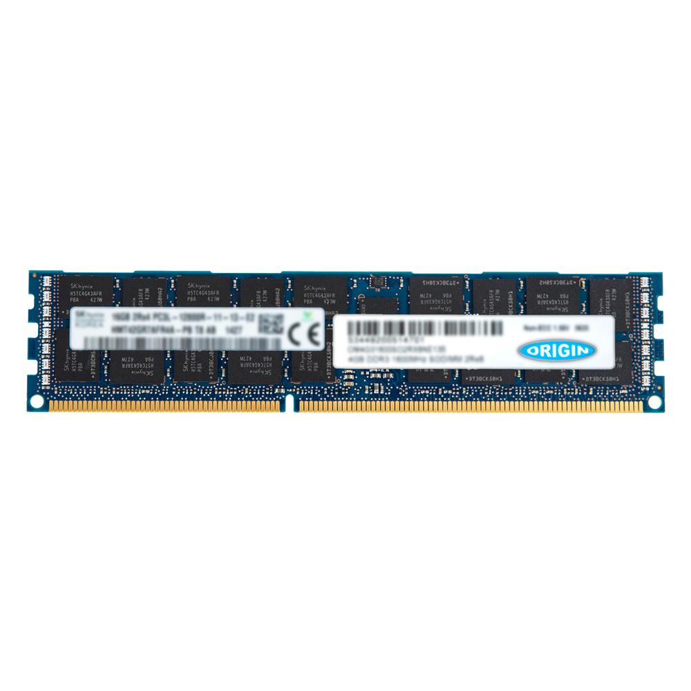 Origin Storage Origin 16GB DDR3-1333 16GB DDR3 1333MHz ECC memory module memoria 1 x 16 GB Data Integrity Check (verifica integ