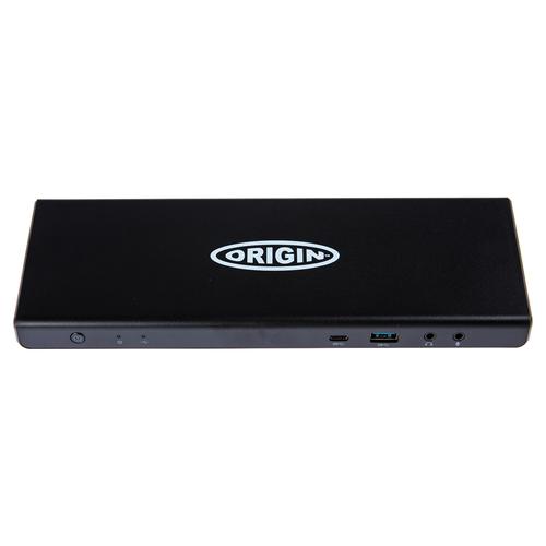 Origin Storage 452-BCYH-OS replicatore di porte e docking station per notebook USB 3.2 Gen 1 (3.1 Gen 1) Type-C Nero