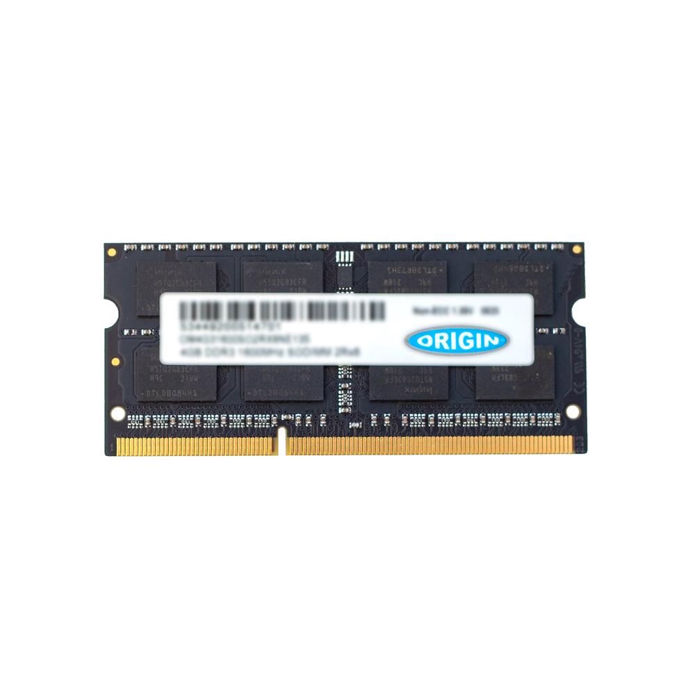 Origin Storage 8GB DDR3 1600MHz SODIMM 2Rx8 Non-ECC 1.35V memoria 1 x 8 GB (Origin memory module 8GB DDR3-1600 SODIMM EQV CT421