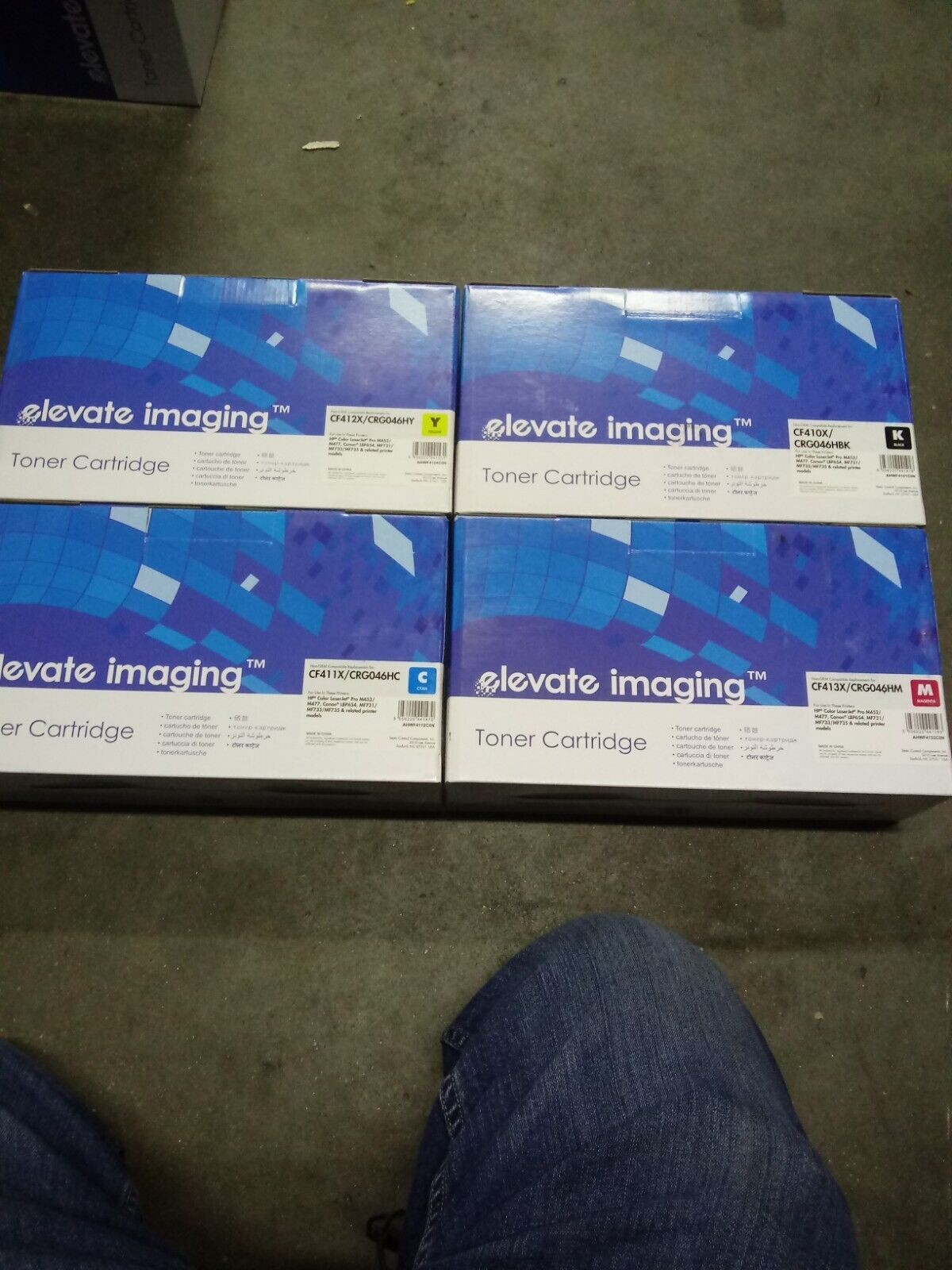 Cartuccia toner CF412X giallo HPLaserJet Pro - 5K - compatibile