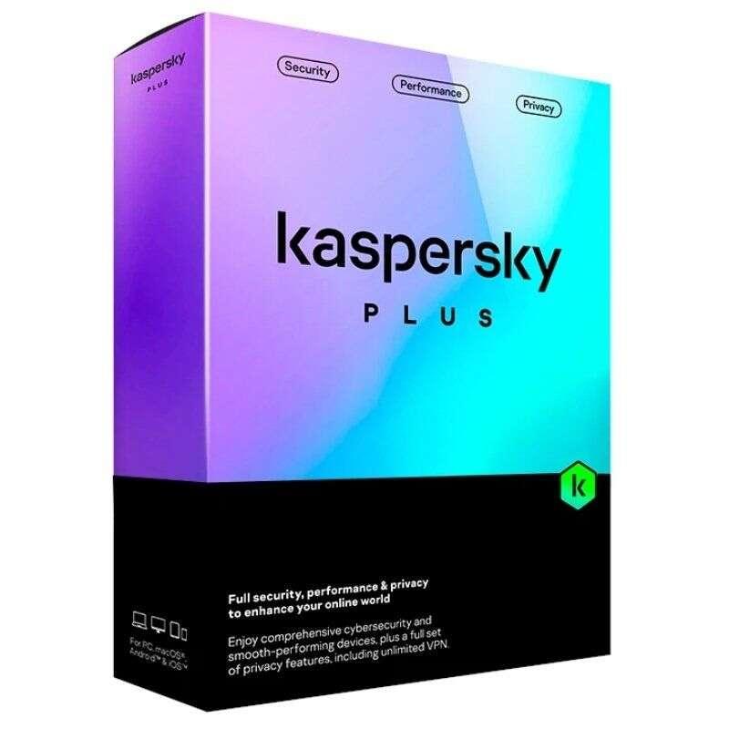 Kaspersky Plus Sicurezza antivirus Base ESP 1 licenza/e 1 anno/i