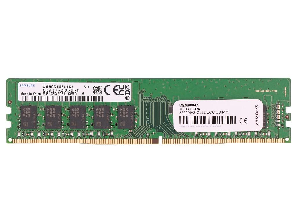 16GB DDR4 3200MHz CL22 ECC...